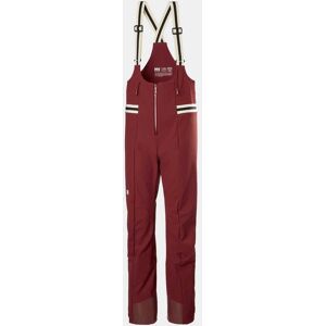 Helly Hansen Women's Avanti Softshell Ski Bib Trousers Red L - Mars Red - Female Image