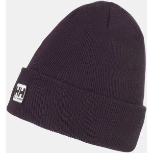 Helly Hansen Unisex Urban Cuff Classic Beanie Purple STD - Black Grape Purple - Female Image