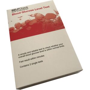 SELFCheck Blood Glucose Level Home-Screening Test (2 tests) Image