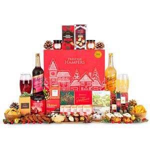Prestige Hampers Family Celebration Hamper - Christmas Hampers - Christmas Hamper Delivery - Xmas Hampers - Xmas Hamper Delivery - Christmas Gift Sets - Christmas Gift - Festive Hampers - Christmas Day Hamper Image