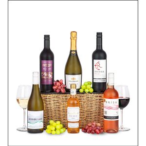 Luxury Wines in Wicker  Hamper - Gift Basket - Prestige Hampers Image