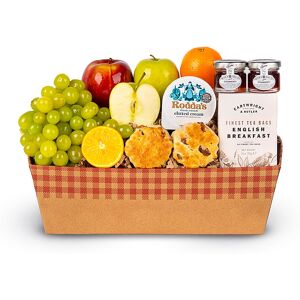 Afternoon Tea & Fruit Hamper  Hamper - Gift Basket - Prestige Hampers Image