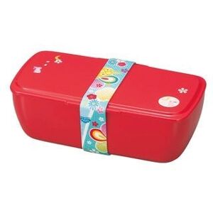 Hakoya Cool Bento One Layer Lunch Box Red  - Womens Image