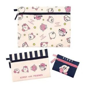 Marimocraft Kirby Pouch Set (3 Pieces) (Navy) One Size  - Accessories Image