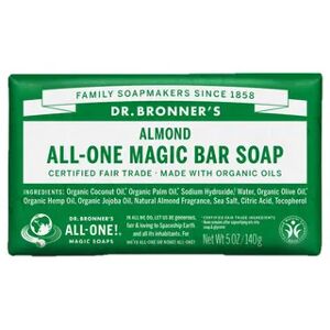 Dr. Bronner's - Magic Soap Bar Almond 140g  - Cosmetics Image