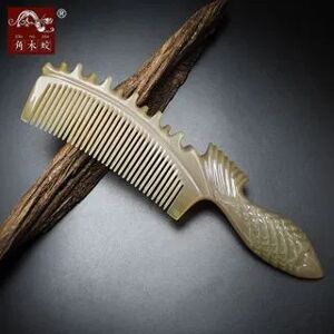 Woodiland - Horn Hair Comb Random Color - One Size  - Cosmetics Image