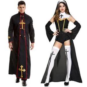 Lalyor Couple Matching Halloween Party Costume Set  - Womens Image