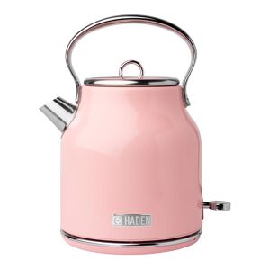 Haden Pink Retro Stainless Steel 1.7 L Electric Tea Kettle Image