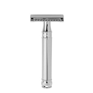 Edwin Jagger Chrome Plated Barley CLOSED Comb Safety Razor #10067403 Image