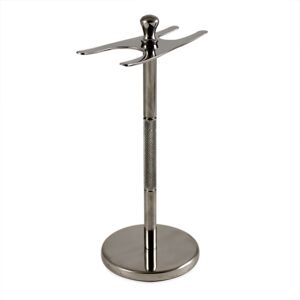 Parker SSST Stainless Steel Safety Razor and Shave Brush Stand #10068044 Image