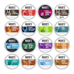 Maud's Coffee & Tea Maud's Coffee Lover's Variety Pack (16 Blends) - 40 Pods Image