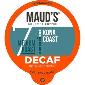 Maud's Coffee & Tea Maud's Decaf Kona Blend Coffee Pods Image