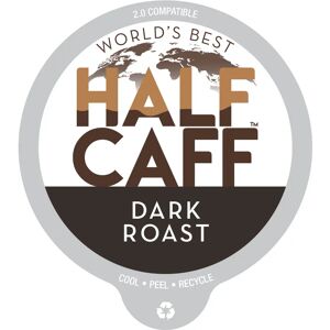 Maud's Coffee & Tea World's Best Half Caff™ Dark Roast Coffee Pods Image