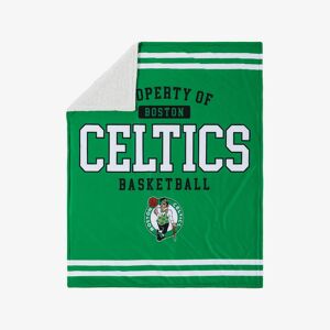 FOCO Boston Celtics Team Property Sherpa Plush Throw Blanket - Image