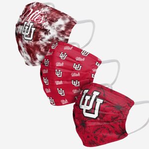 FOCO Utah Utes Womens Matchday 3 Pack Face Cover - Women Image