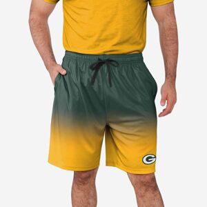 FOCO Green Bay Packers Game Ready Gradient Training Shorts - 2XL - Men Image