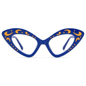 Vooglam Optical Keyshawn - Cat Eye Blue Eyeglasses Image