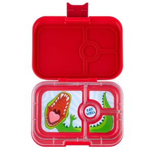 Yumbox Panino Bento Lunch Box Wow Red/Dino, Plastic Image