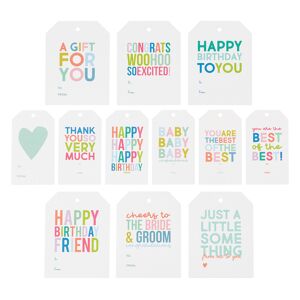 Creative Labs Joy Creative Shop 3x4 Bag Of Tags - All Occasion Multi Set of 24 Image