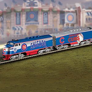 Hawthorne Village Chicago Cubs Express Major League Baseball Train Collection Image