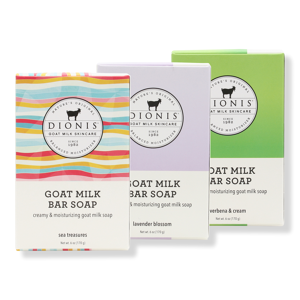 Dionis Fresh & Floral Goat Milk Bar Soap Set Image