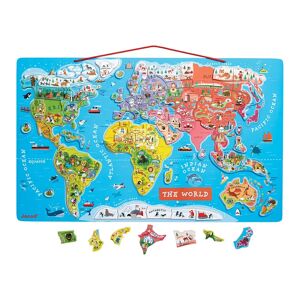 Juratoys US Corp Magnetic World Map Puzzle Image