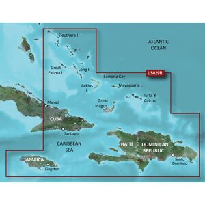 Garmin BlueChart g2 Vision HD Cartography, Southern Bahamas Image