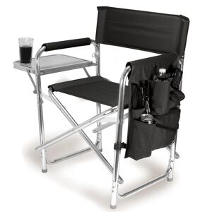 Picnic Time Sports Chair, Black Image