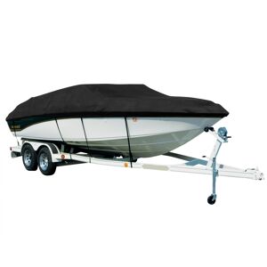 Covermate Exact Fit Sharkskin Boat Cover For WELLCRAFT ECLIPSE 2150 SC CUDDY in Black Polyester Image