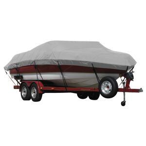 Covermate LUND 1800 PRO V PORT TROLLING MOTOR Boat Cover in Grey Image