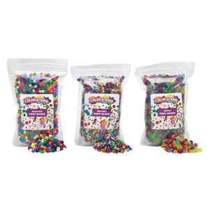 Colorations Pony Beads - 3 Packs Image
