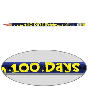 I Am 100 Days Brighter Pencils - Set Of 144 by Really Good Stuff Image