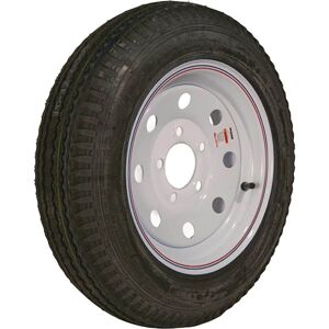 LOADSTAR 530-12 K353 BIAS 1045 lb. Load Capacity White with Stripe 12 in. Bias Tire and Wheel Assembly Image