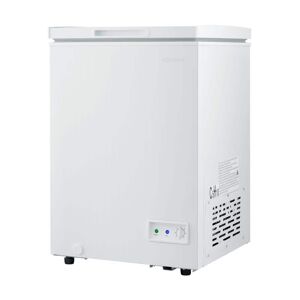 Costway 3.5 cu. ft. Manual Defrost Type Chest Freezer in White with Removable Storage Basket Deep Freezer Image