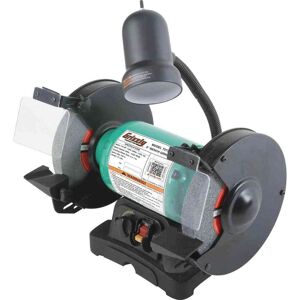 Grizzly Industrial 8 in. Variable-Speed Bench Grinder with Light Image
