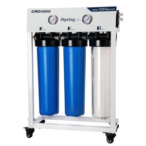 ISPRING 1000 GPD Tankless Light Commercial Reverse Osmosis Water Filter System, Ideal for Restaurants and Small Businesses Image