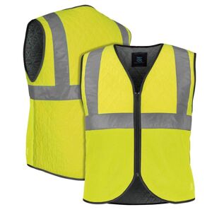 MOBILE COOLING Mens 3 XL High Visibility Pro Hydrologic Evaporative Cooling Vest Image