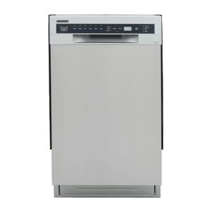 Kucht 18 in. Stainless Steel Front Control Smart Built-In Tall Tub Dishwasher 120-volt with Stainless Steel Tub Image