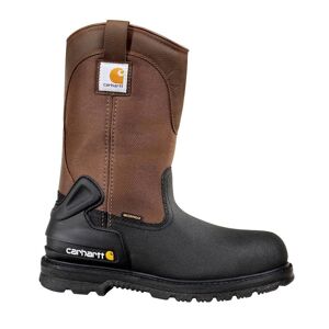 Carhartt Men's Core Waterproof Wellington Work Boots - Steel Toe - Brown Size 8(M) Image