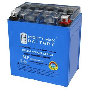 MIGHTY MAX BATTERY 12V 6AH 100CCA GEL Battery for Honda 250 CBR250R 2011-2013 Image