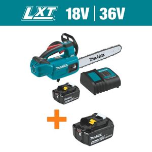 Makita LXT 12 in. 18V Lithium-Ion Brushless Top Handle Electric Chainsaw Kit (4.0 Ah) with 18V LXT Battery 4.0Ah Image