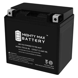 MIGHTY MAX BATTERY YTX14L-BS Replacement Battery Compatible with BRP 900 Ryker (ACE) 19-22 Image