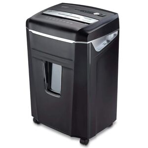 Etokfoks 10-Sheet Micro-Cut Paper/CD/Credit Card Shredder High Security JamFree with Pull-Out Wastebasket in Black Image