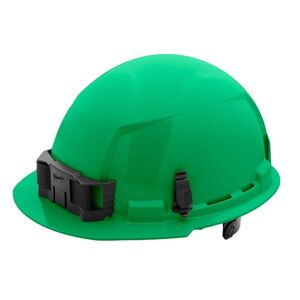 Milwaukee BOLT Green Type 1 Class E Front Brim Non-Vented Hard Hat with 6-Point Ratcheting Suspension (10-Pack) Image