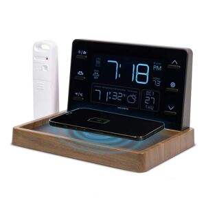 AcuRite Weather Valet with Qi-Certified Wireless Charging Pad and Alarm Clock Image