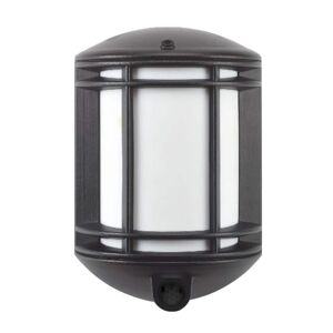 It's Exciting Lighting Cambridge Black Outdoor Motion-Sensing Integrated LED Wall Mount Sconce Image
