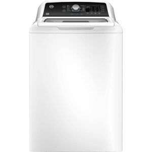GE 4.5 cu. ft. Water Level Control Top Load Washer in White Image