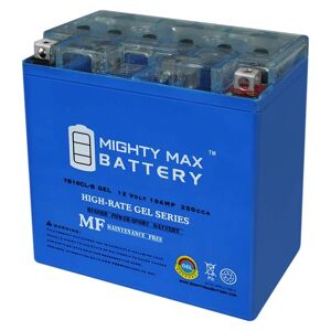MIGHTY MAX BATTERY YB16CL-B GEL 12V 19AH Battery for 1996 Sea Doo GTX 5640 Image