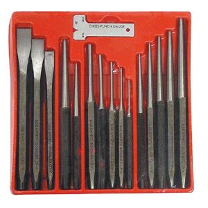 Astro Pneumatic Punch and Chisel Set (16-Piece) Image