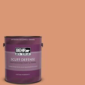 BEHR ULTRA 1 gal. #M210-5 Candied Yams Extra Durable Eggshell Enamel Interior Paint & Primer Image